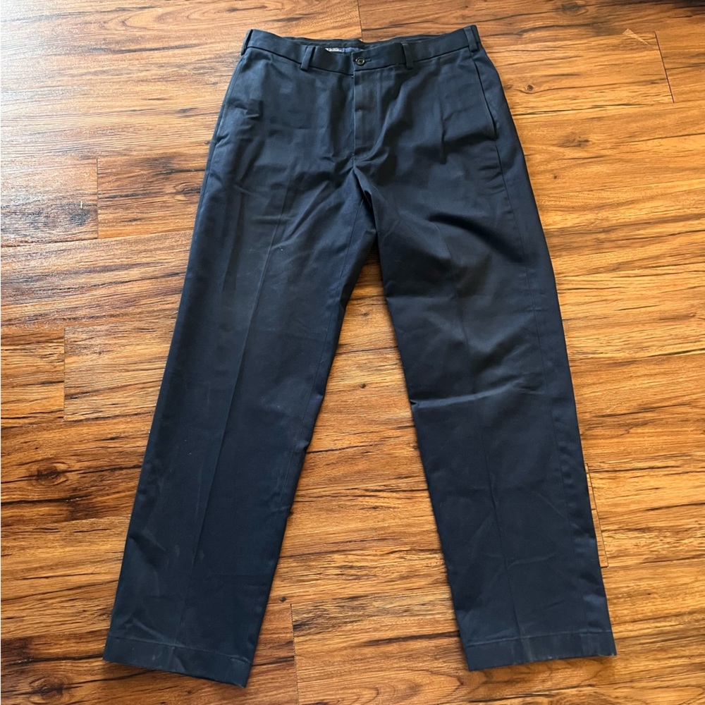 Brooks Brothers Men’s Navy Advantage Chino Hudson Pants Size 34x32